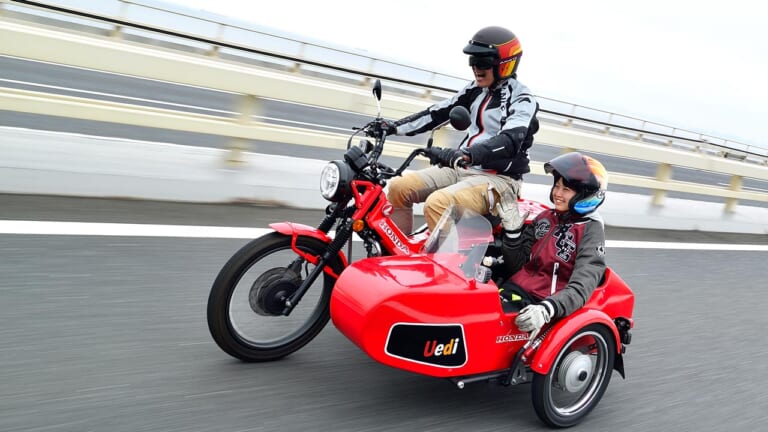 CT125ハンターカブ+ウエディ|側車付きハンターカブなら高速道路を走れる!? CT125ハンターカブ+ウエディ試乗レポート