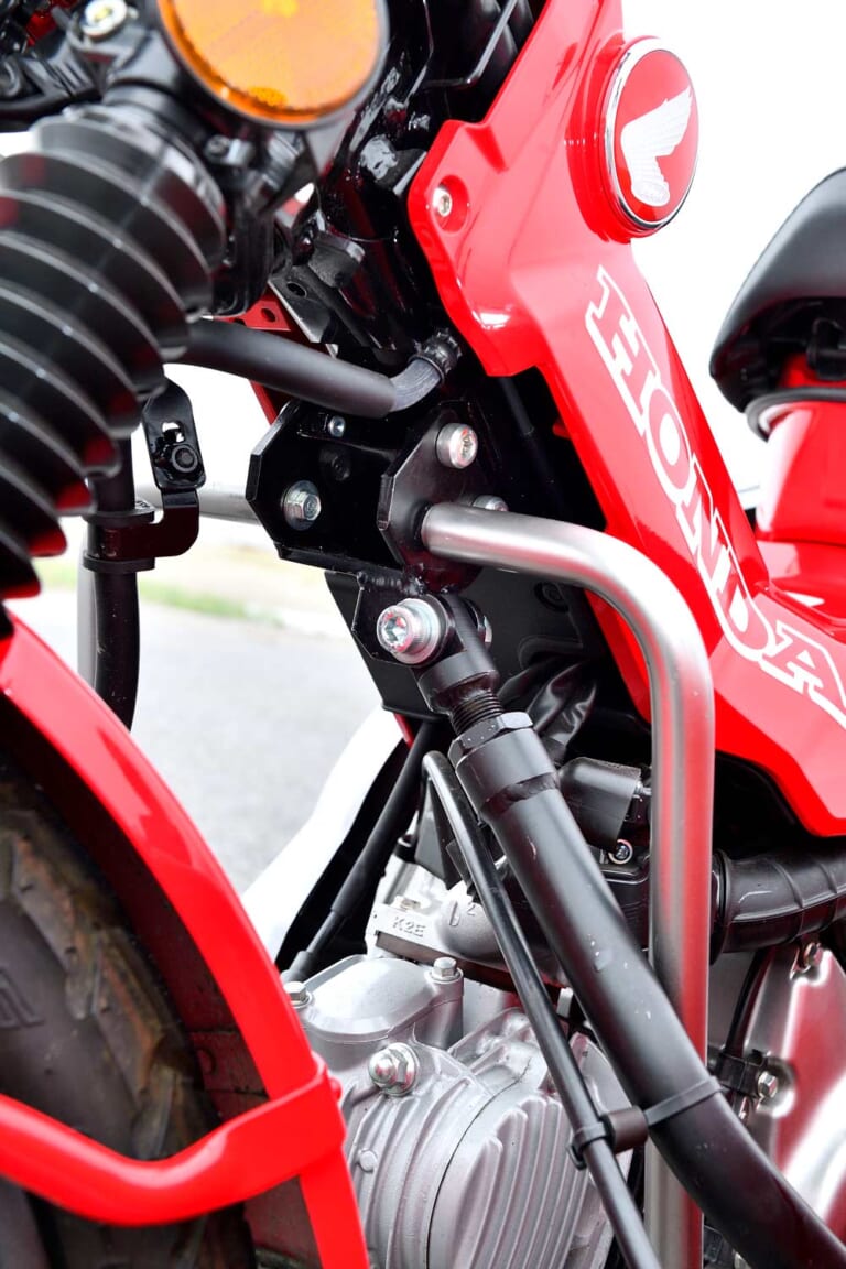 CT125ハンターカブ+ウエディ|「なにこれカワイイ!」「おもしろ!」高速道路走行も可! CT125ハンターカブ×サイドカーのディテールを解説してみた