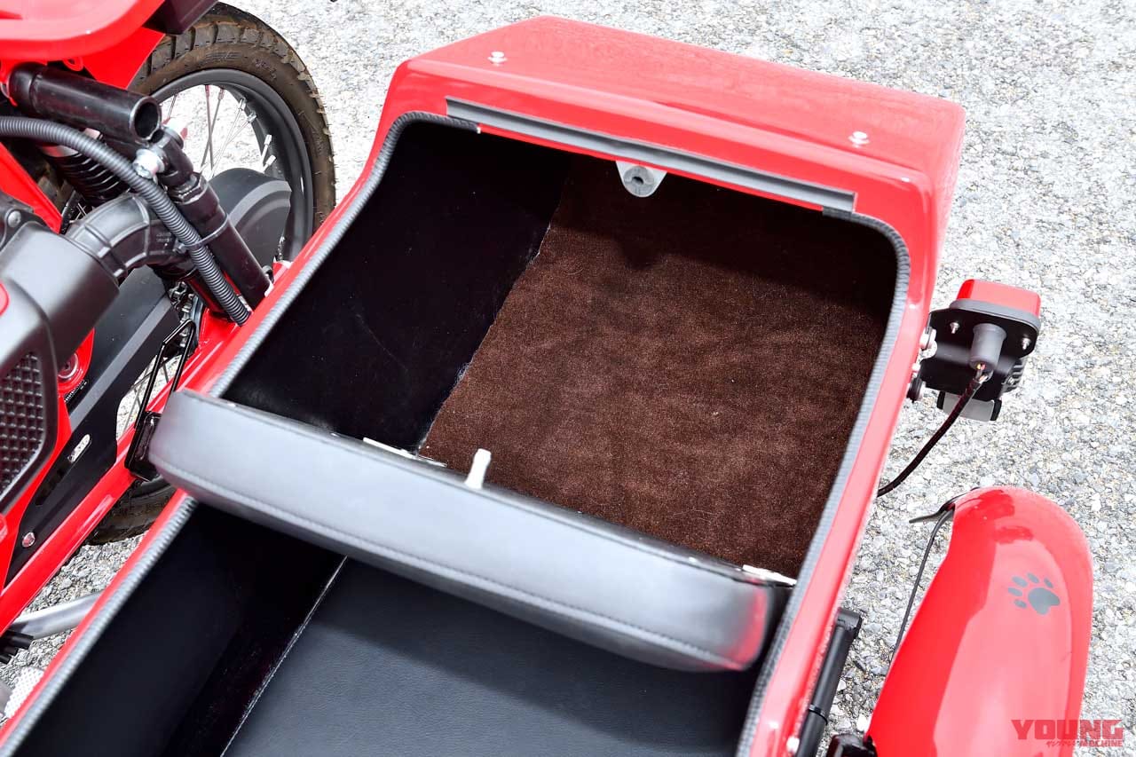 |ハンターカブがサイドカーに!? CT125ハンターカブ+ウエディ ディテール解説