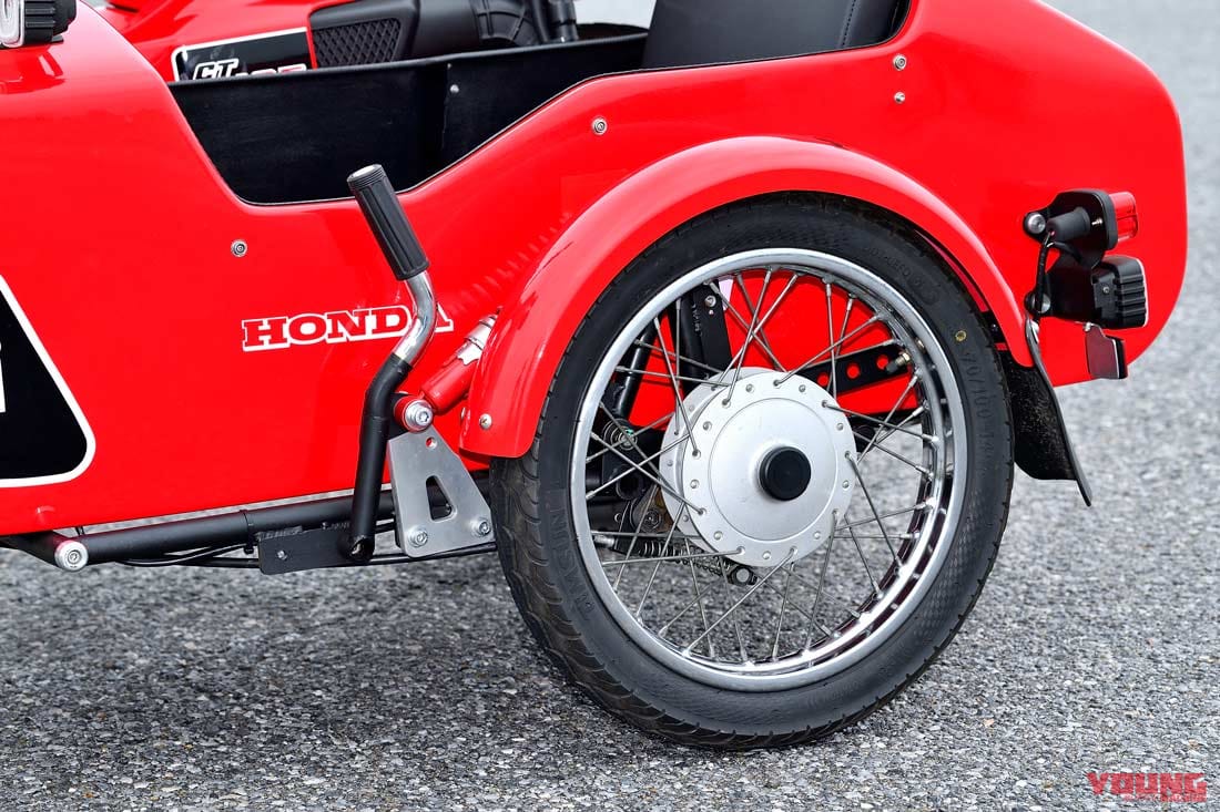 |ハンターカブがサイドカーに!? CT125ハンターカブ+ウエディ ディテール解説