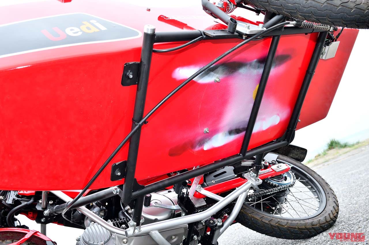 |ハンターカブがサイドカーに!? CT125ハンターカブ+ウエディ ディテール解説