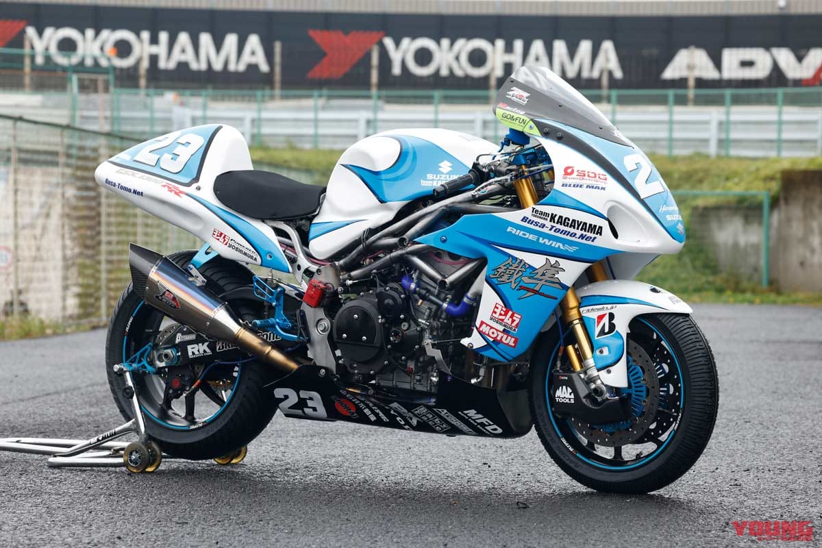 Team KAGAYAMA HAYABUSA|鉄フレームのハヤブサ”鐵隼”と振り返る、テイストオブツクバ ハーキュリーズ参戦マシン