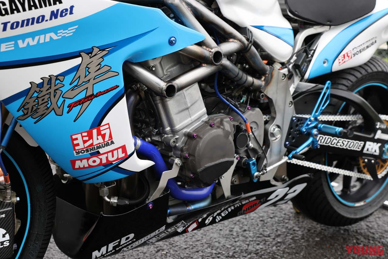 |鉄フレームのハヤブサ”鐵隼”と振り返る、テイストオブツクバ ハーキュリーズ参戦マシン