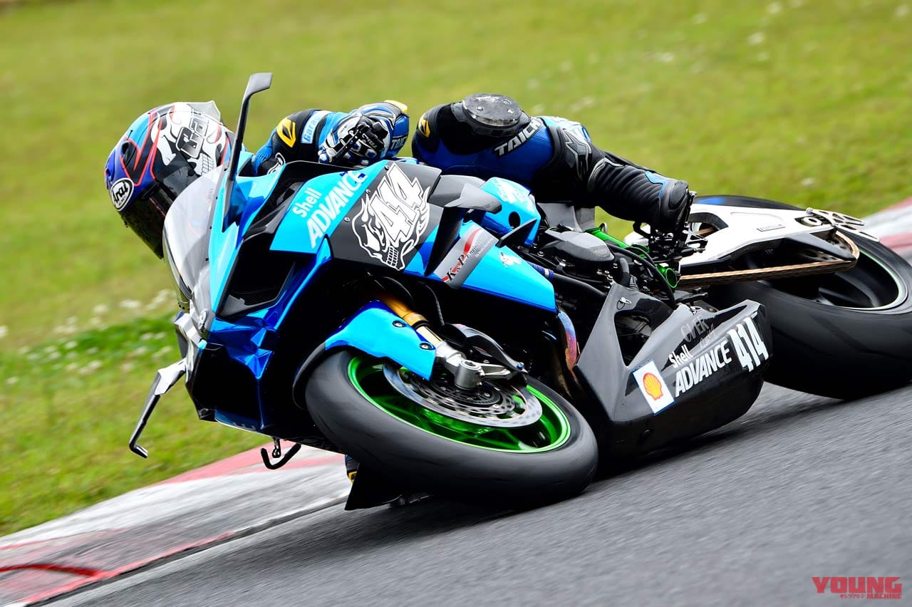 KAWASAKI NINJA H2R|鉄フレームのハヤブサ”鐵隼”と振り返る、テイストオブツクバ ハーキュリーズ参戦マシン