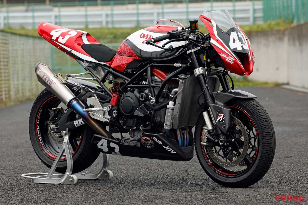 OVER Racing OV-43|鉄フレームのハヤブサ”鐵隼”と振り返る、テイストオブツクバ ハーキュリーズ参戦マシン