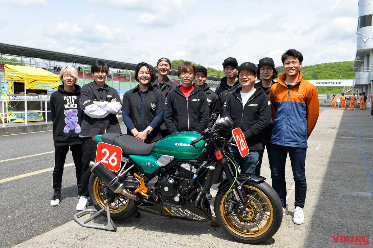 チーム38|カワサキZ650RSレース参戦! その結果は…?【社内ライダーが引き出す現代版ザッパーの潜在能力】