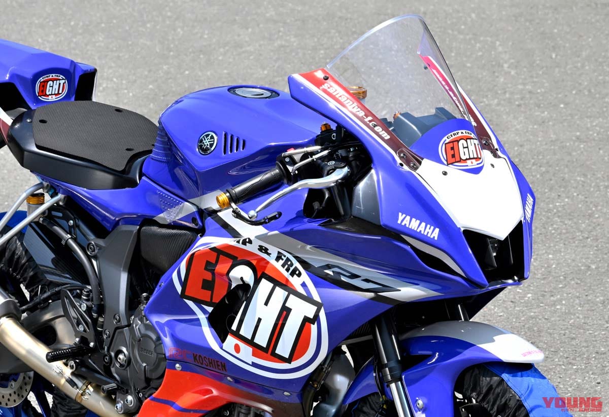 |エイト YZF-R7カスタム【レーシングボディを身にまといサーキットランを楽しもう】