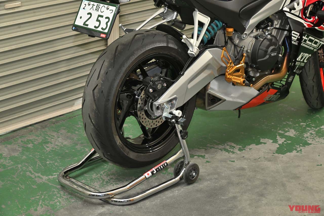|誰でも軽々カンタンに愛車をリフトアップ!【ジェイトリップ はじめてスタンド】