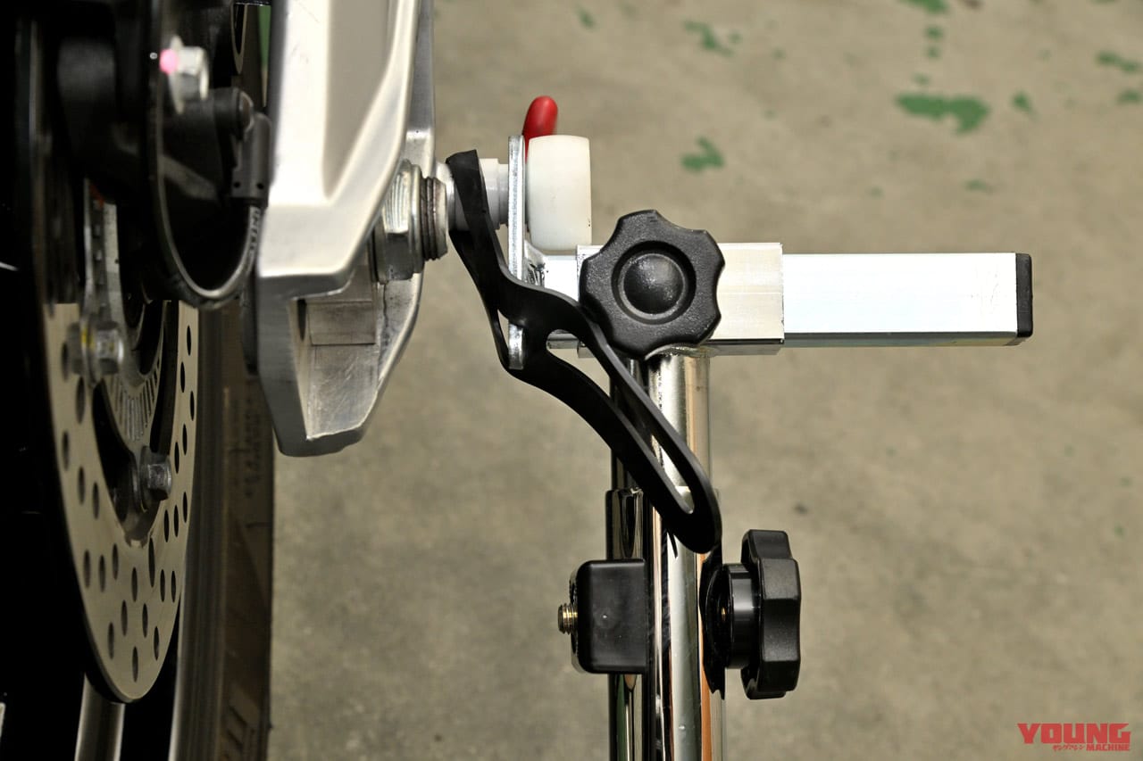 |誰でも軽々カンタンに愛車をリフトアップ!【ジェイトリップ はじめてスタンド】
