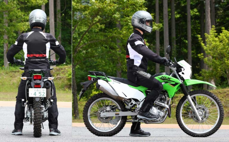 カワサキ KLX230S|ライディングポジション|カワサキ KLX230S 試乗インプレッション【唯一の難点解消。ダートが身近に】
