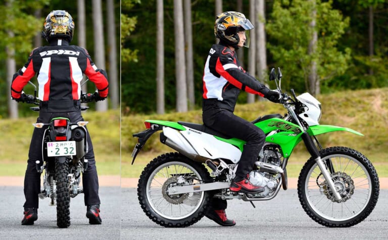 カワサキ KLX230|ライディングポジション|カワサキ KLX230S 試乗インプレッション【唯一の難点解消。ダートが身近に】