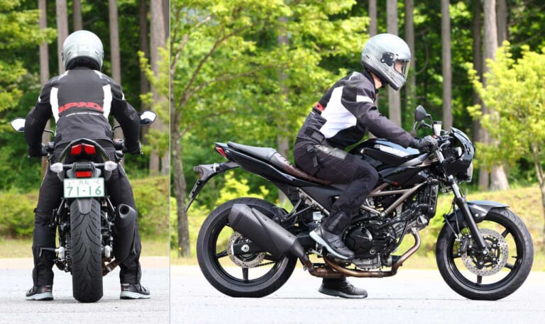 スズキ SV650X|ライディングポジション|スズキ SV650X 試乗インプレッション【規制対応後もSVらしさは健在】