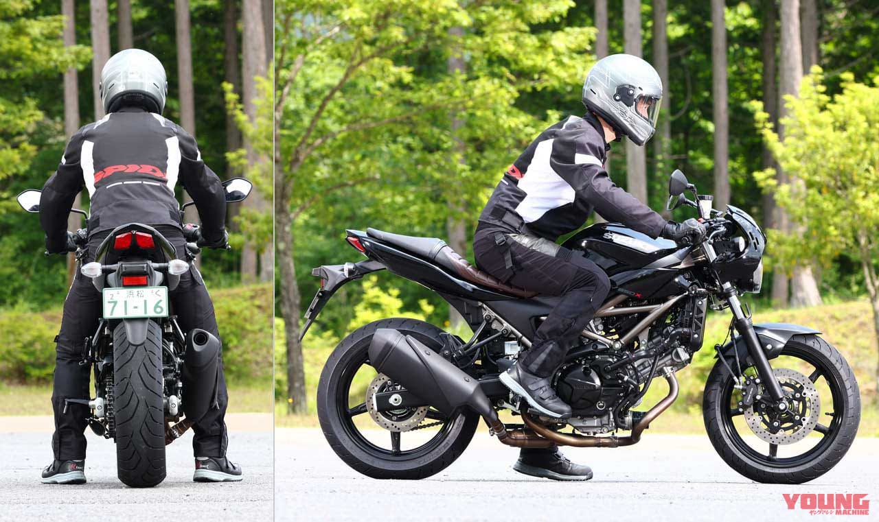 スズキ SV650X|ライディングポジション|スズキ SV650X 試乗インプレッション【規制対応後もSVらしさは健在】
