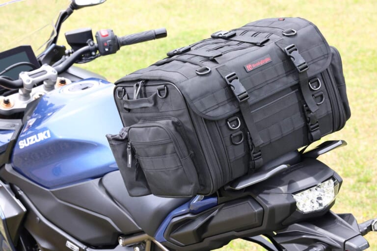 デイトナ ヘンリービギンズ シートバッグPROII DH-759|デイトナ ヘンリービギンズ シートバッグPROII 試用インプレッション【大型バッグ初のシンプル装着】