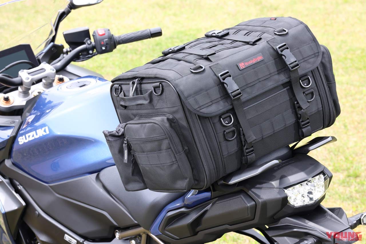 デイトナ ヘンリービギンズ シートバッグPROII DH-759|デイトナ ヘンリービギンズ シートバッグPROII 試用インプレッション【大型バッグ初のシンプル装着】