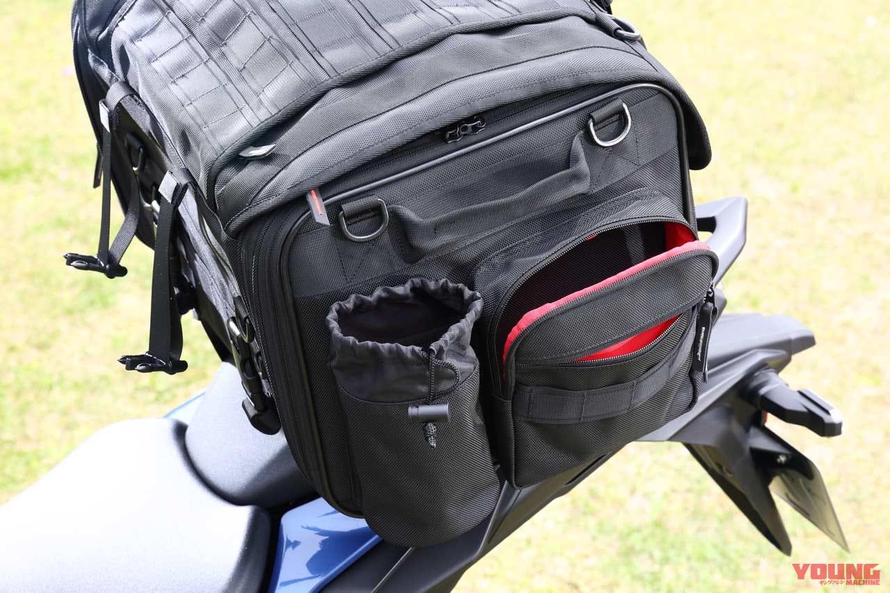 |デイトナ ヘンリービギンズ シートバッグPROII 試用インプレッション【大型バッグ初のシンプル装着】