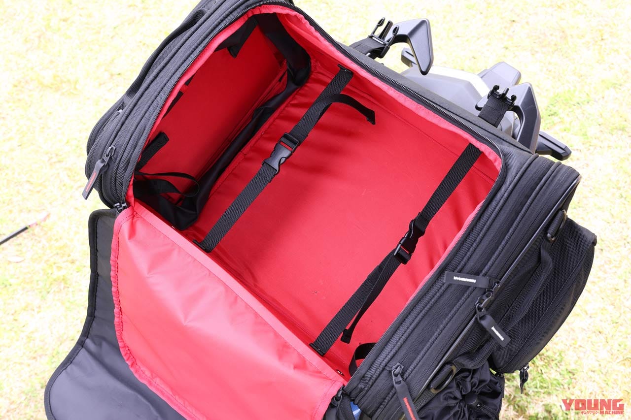 |デイトナ ヘンリービギンズ シートバッグPROII 試用インプレッション【大型バッグ初のシンプル装着】