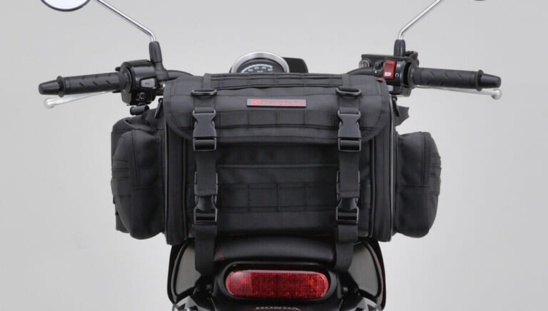 デイトナ ヘンリービギンズ シートバッグ|DH-757|デイトナ ヘンリービギンズ シートバッグPROII 試用インプレッション【大型バッグ初のシンプル装着】