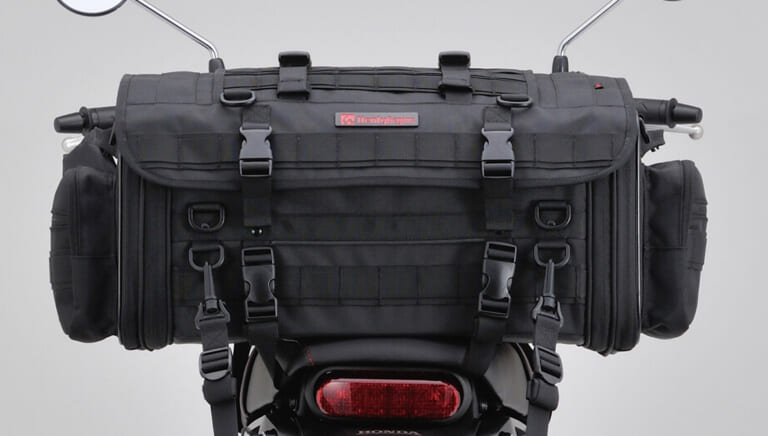 デイトナ ヘンリービギンズ シートバッグ|DH-758|デイトナ ヘンリービギンズ シートバッグPROII 試用インプレッション【大型バッグ初のシンプル装着】
