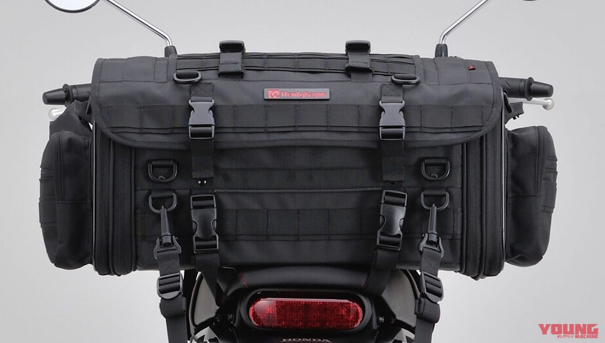 デイトナ ヘンリービギンズ シートバッグ|DH-758|デイトナ ヘンリービギンズ シートバッグPROII 試用インプレッション【大型バッグ初のシンプル装着】