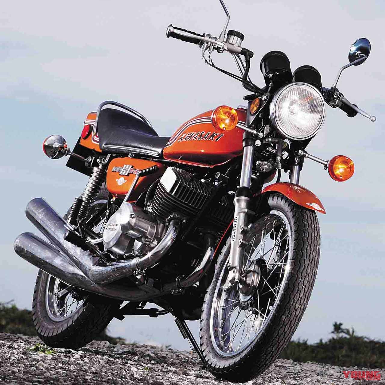 |世界最速を目指したカワサキ車の原点:カワサキ マッハシリーズ【あの素晴らしい名車をもう一度】