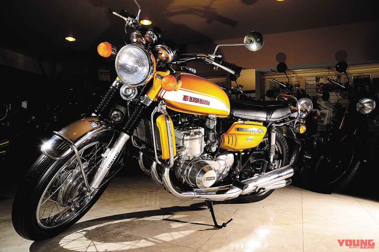 スズキGT750|空冷全盛に現れた、日本初の2スト水冷モデル:スズキGT750【あの素晴らしい名車をもう一度】