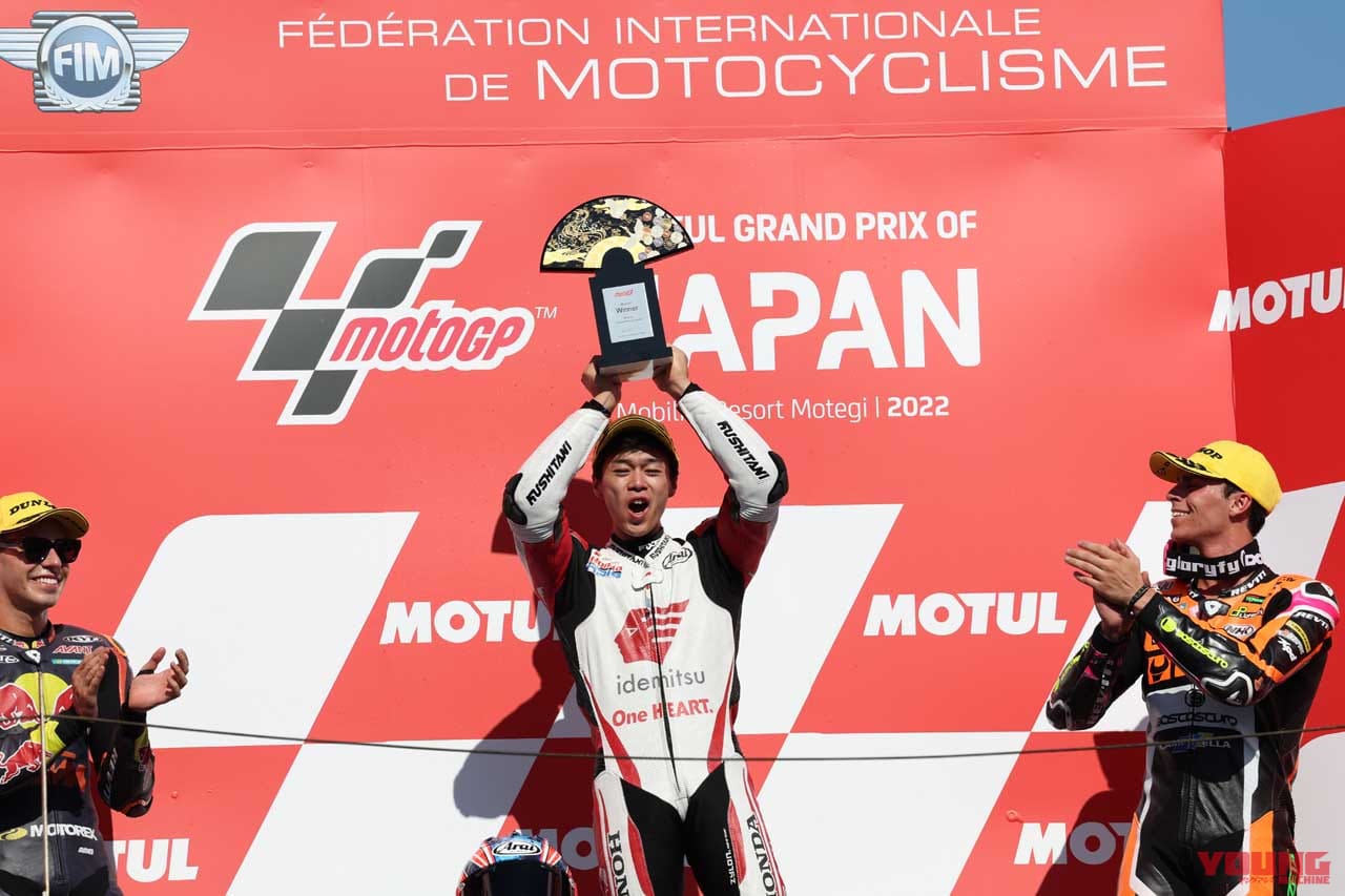小椋藍|速い! 強い! 小椋藍! 3年ぶり開催のMotoGP日本グランプリで母国GP優勝