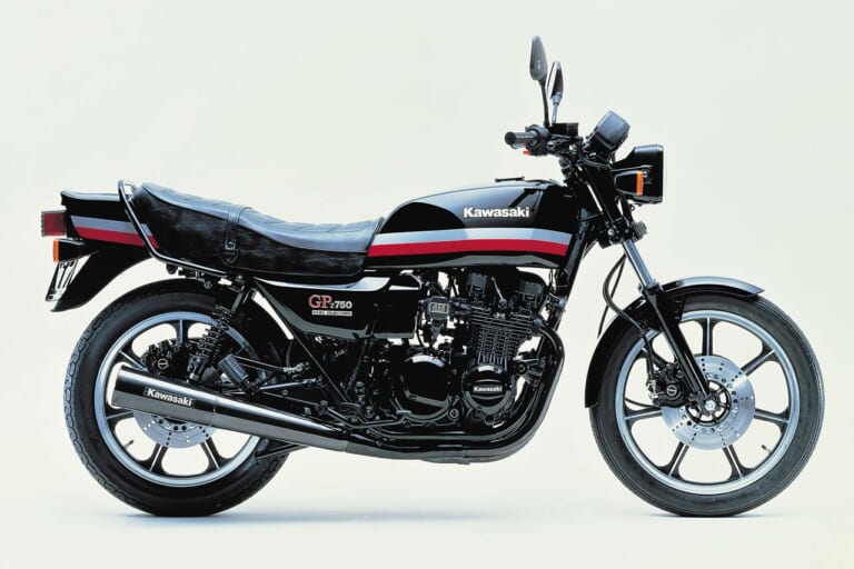 カワサキ Z750GP|「グランプリレースの技術を投入」大排気量&FI化を果たした第二世代Zの旗艦:カワサキZ1100GP【あの素晴らしい名車をもう一度】