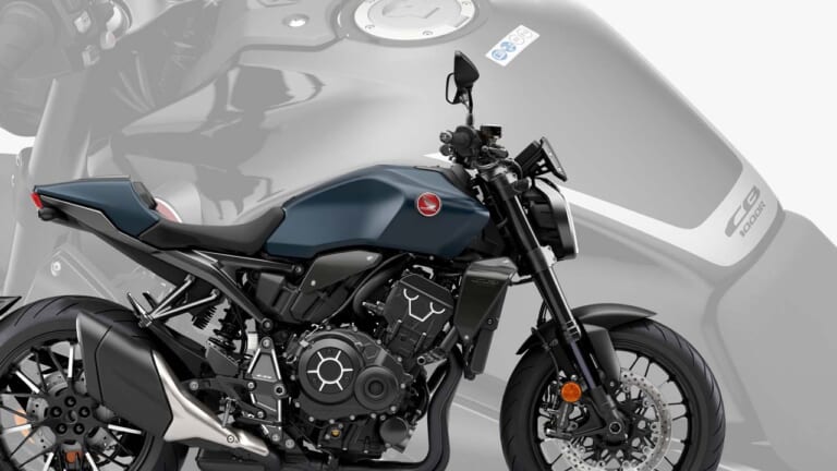 ホンダ「CB1000R」2023年モデル登場! ブラックエディションにはマットジーンズブルーメタリックを追加【欧州】