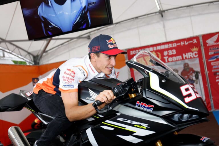 ホンダ|CBR250RR|マルク・マルケス選手|新型CBR250RR×マルク・マルケス参上! 3年ぶりの日本グランプリ・ホンダブースに出現