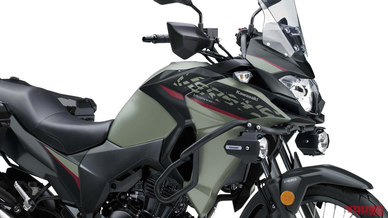 |’23年モデルで終了……ッ! カワサキ「ヴェルシスX250ツアラー」の新色が10月15日に発売決定