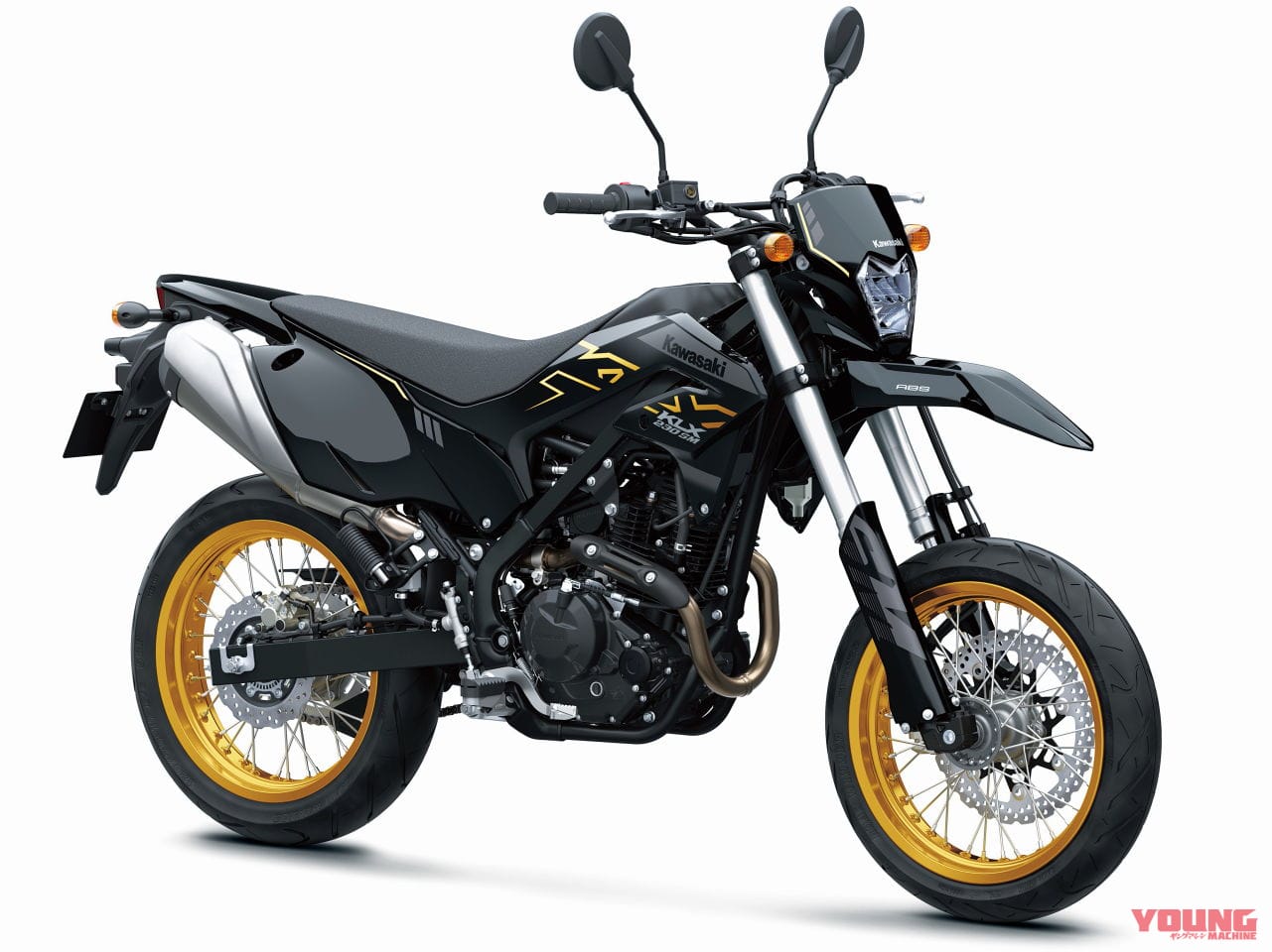 カワサキ|KLX230SM|【2023年最新版】250ccバイク 国産おすすめ18選! 軽二輪は車検不要だけが魅力じゃない!