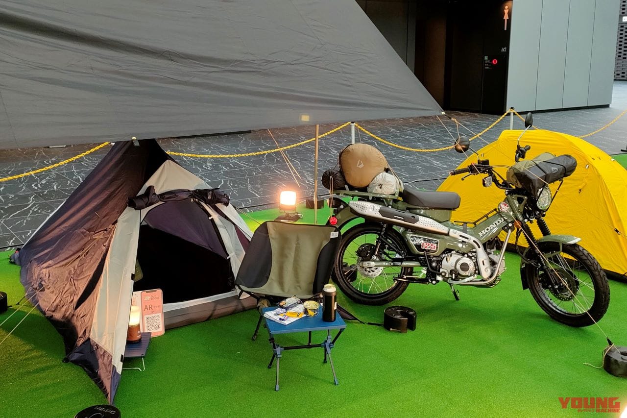 レジストツーリングテント+CT125・ハンターカブ|ワークマン、主力PB製品260アイテムを来年8月まで価格据え置き宣言! キャンプギアも好調だ!