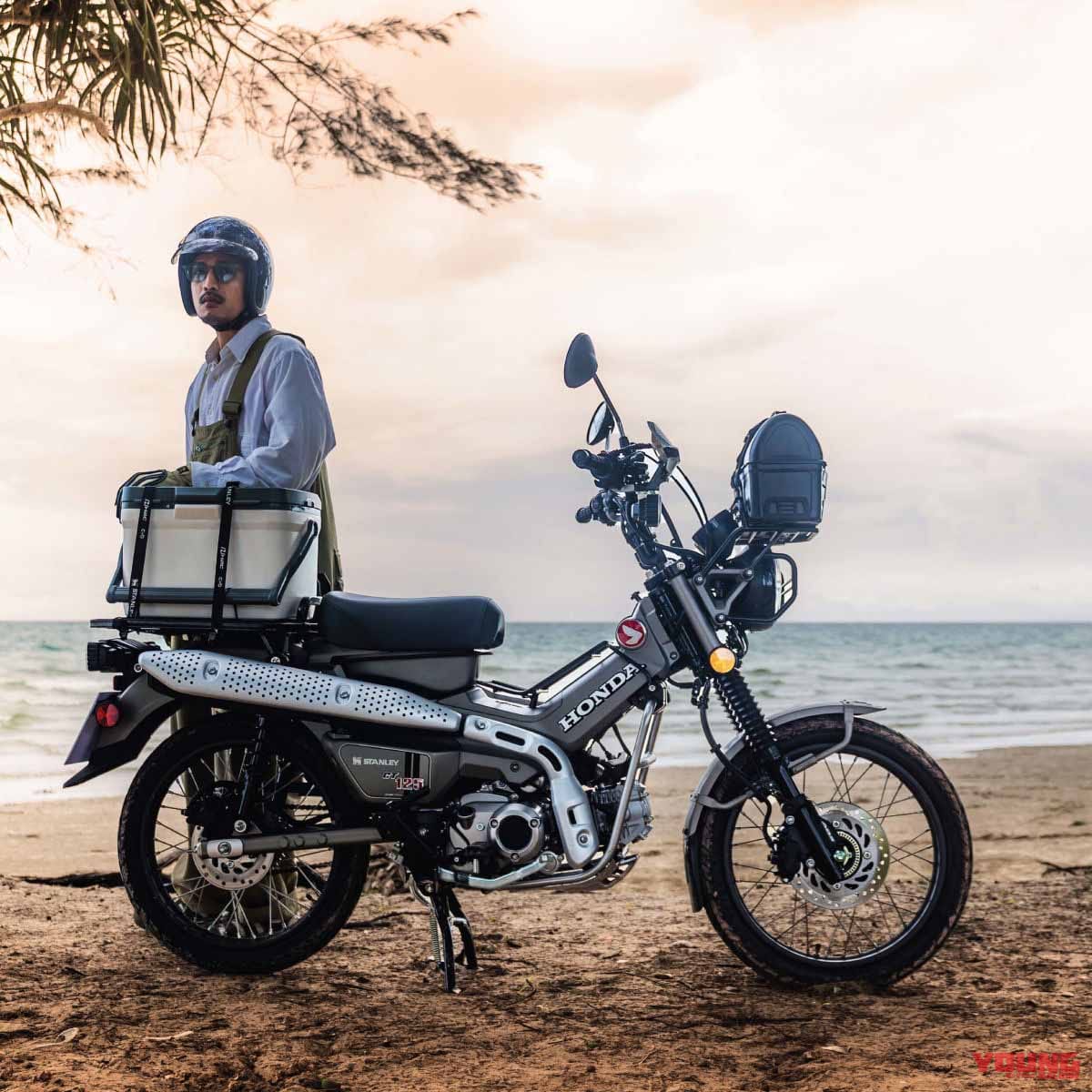 HONDA CT125 STANLEY SPECIAL EDITION|新エンジンを搭載した! ホンダ「CT125ハンターカブ」歴代カラー大図鑑【2023年モデル】