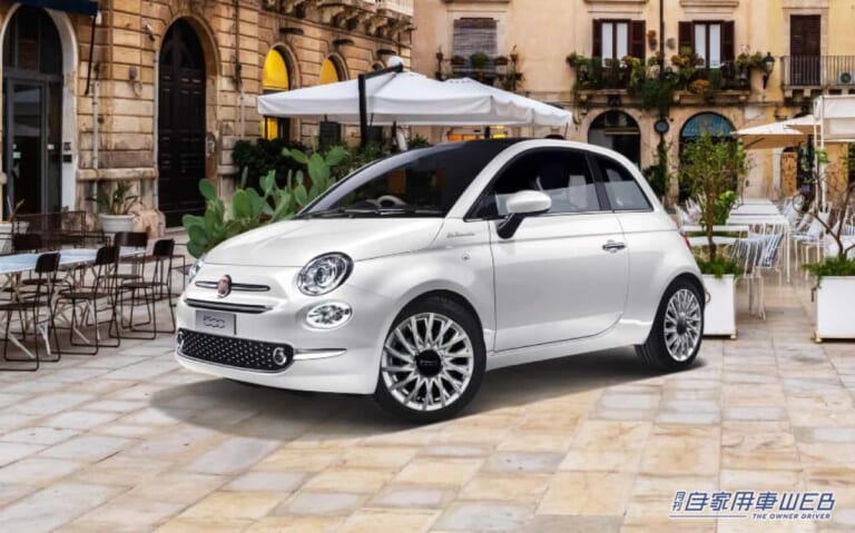 リーズナブルな限定車・フィアット500 1.2ドルチェ新登場【ワンランク上の内外装／装備を採用】〈YMクルマ課〉