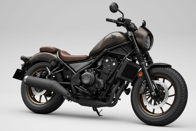 ホンダ「レブル500」の2023年モデルが登場！ 新型レブル250の新
