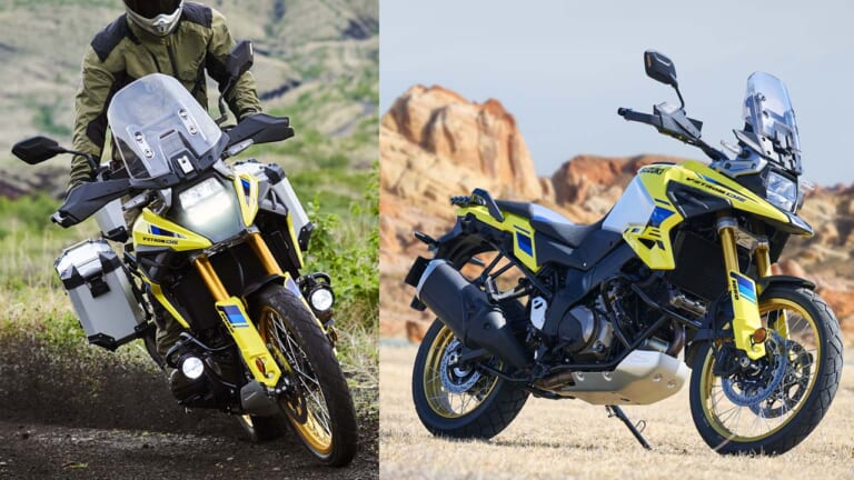 スズキの新型車「Vストローム1050DE」は160万円台で間もなく登場か?! 欧州&北米で価格決定!