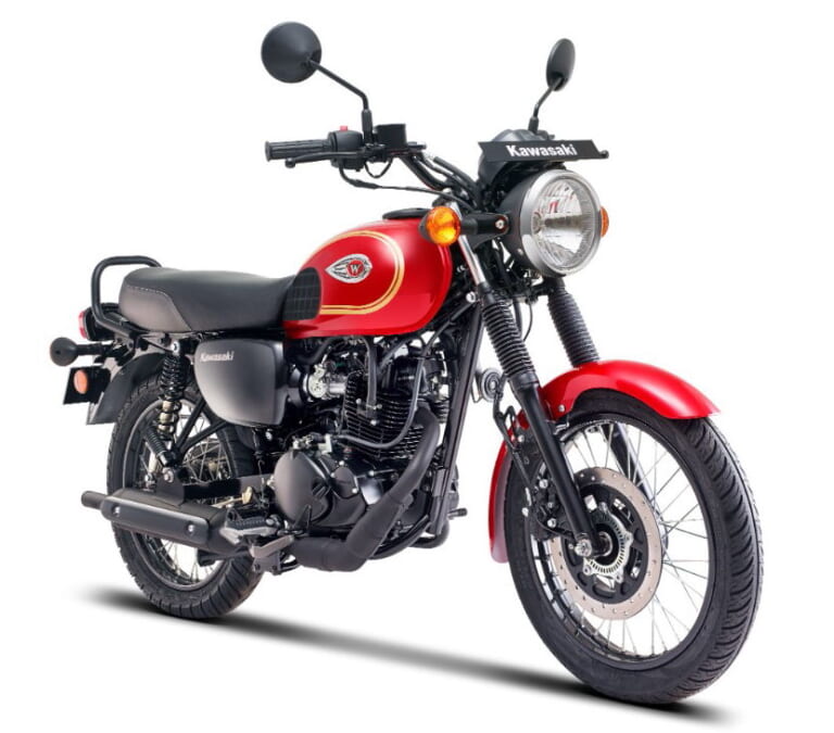 カワサキ|W175|インド仕様|カワサキが「W175」をインドで正式発表! FI化、5段階調整可能なリヤサスペンションなどが明らかに