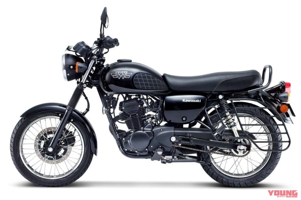 カワサキ|W175|インド仕様|カワサキが「W175」をインドで正式発表! FI化、5段階調整可能なリヤサスペンションなどが明らかに