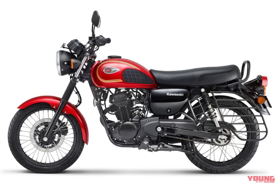 カワサキ|W175|インド仕様|カワサキが「W175」をインドで正式発表! FI化、5段階調整可能なリヤサスペンションなどが明らかに
