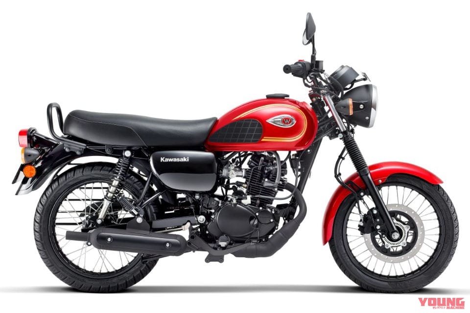 カワサキ|W175|インド仕様|カワサキが「W175」をインドで正式発表! FI化、5段階調整可能なリヤサスペンションなどが明らかに