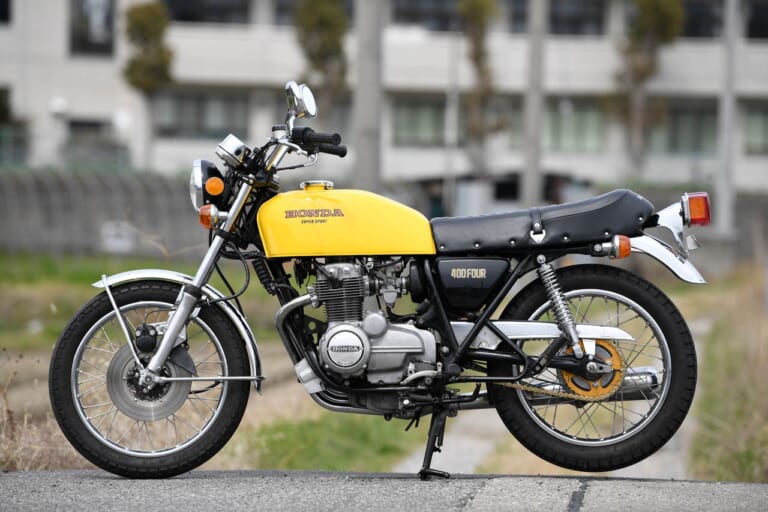 HONDA CB400FOUR|‘70s国産名車「ホンダ CB400FOUR」再見【2輪デザインに革命を起こしたカフェレーサー】