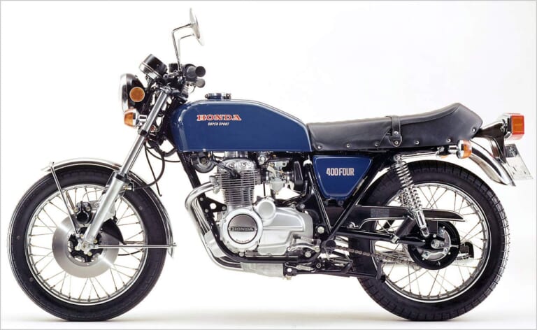 HONDA CB400FOUR|‘70s国産名車「ホンダ CB400FOUR」再見【2輪デザインに革命を起こしたカフェレーサー】