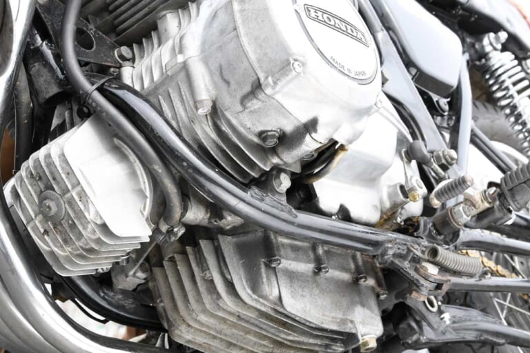 HONDA CB400FOUR|‘70s国産名車・ホンダ CB400FOUR 完調メンテナンス【エンジン下部の不調にご注意】