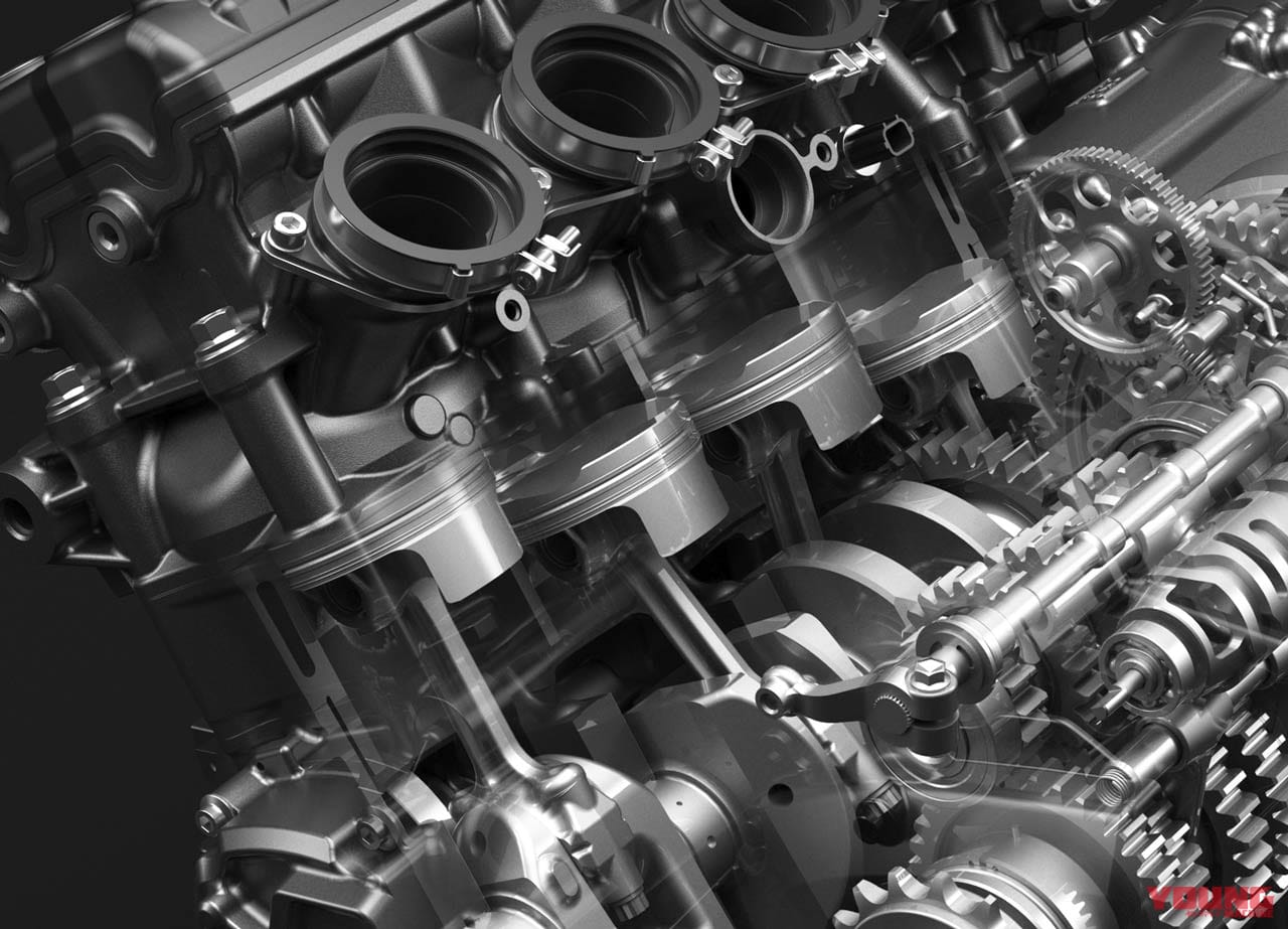 シリンダーイメージ|Q7:圧縮比って何? 高いほうがスゴい??【30秒でわかる! バイクの疑問】