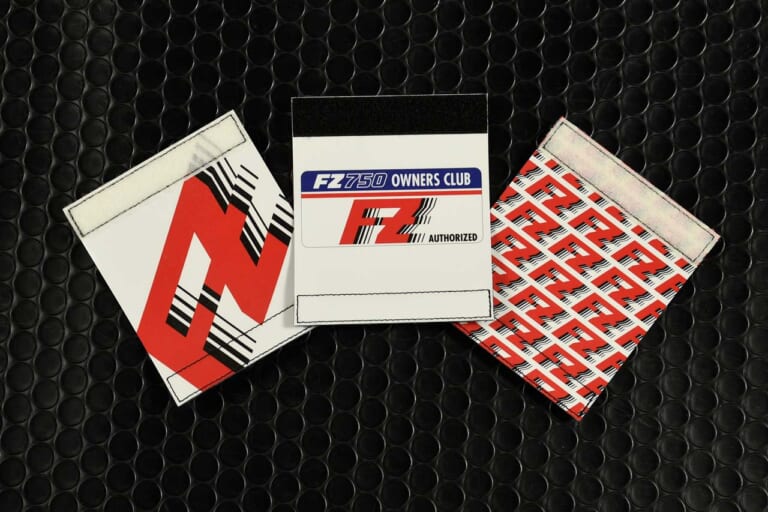 ヤマハFZ750|ロゴ入りグリップカバー|‘80s国産名車 ヤマハFZ750 完調メンテナンス【消耗部品はそれなりに揃うが、状況は厳しい】