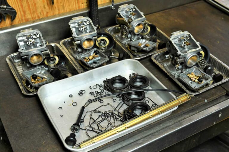 ヤマハFZ750|ミクニBS34キャブレター|‘80s国産名車 ヤマハFZ750 完調メンテナンス【消耗部品はそれなりに揃うが、状況は厳しい】