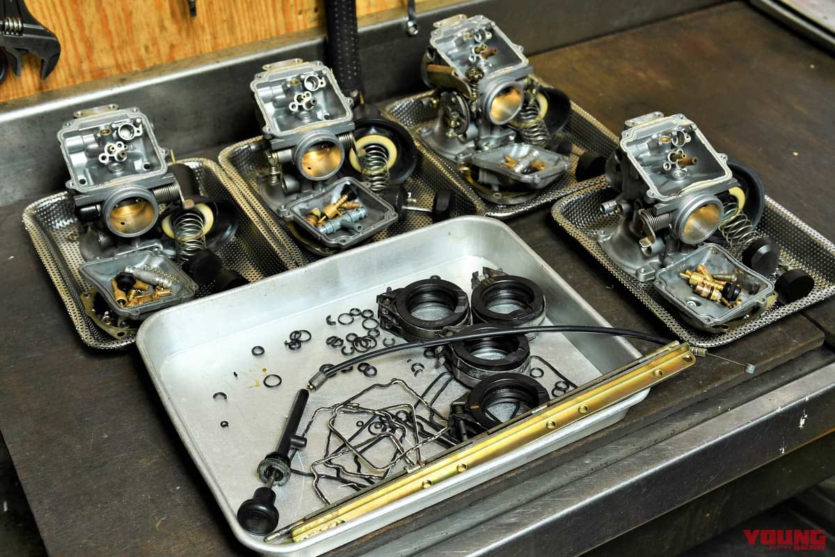 |‘80s国産名車 ヤマハFZ750 完調メンテナンス【消耗部品はそれなりに揃うが、状況は厳しい】