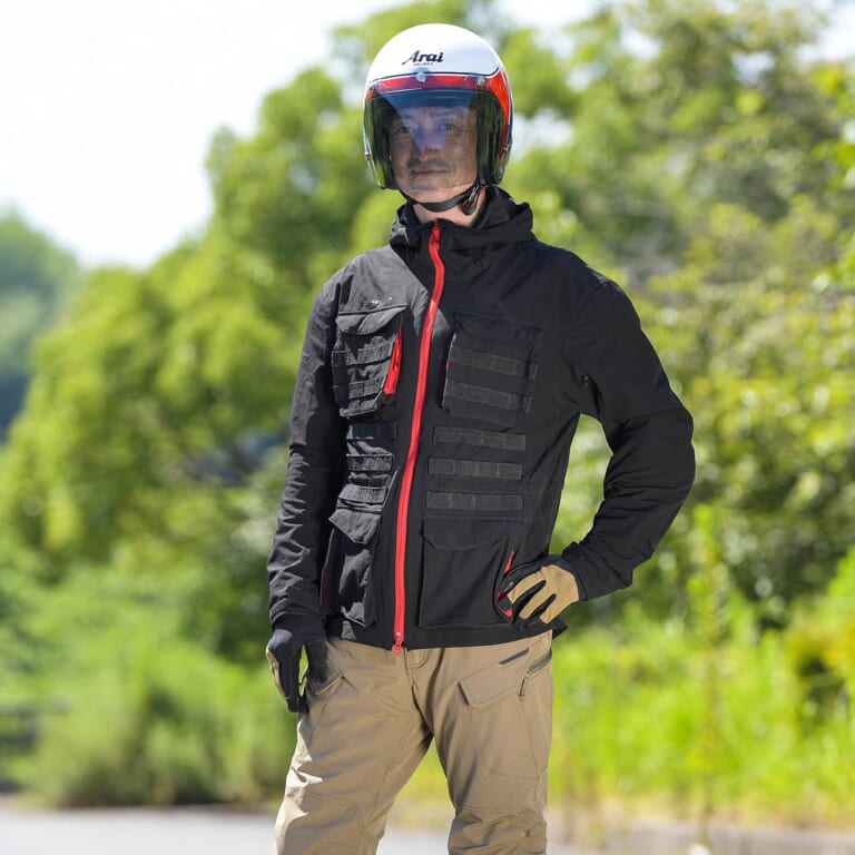 フラッグシップ リフレイムジャケット|焚き火に当たれる多機能バイクウエア! フラッグシップ リフレイムジャケット試用インプレッション【難燃&拡張の強力タッグ】