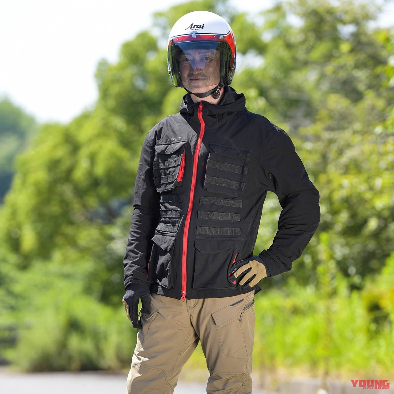 フラッグシップ リフレイムジャケット|焚き火に当たれる多機能バイクウエア! フラッグシップ リフレイムジャケット試用インプレッション【難燃&拡張の強力タッグ】